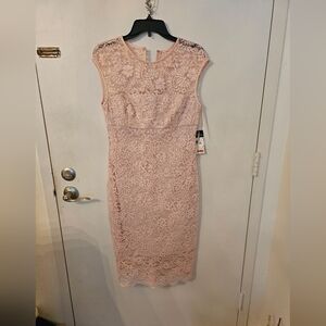 Ralph Lauren Dress Sz 8 color baby pink